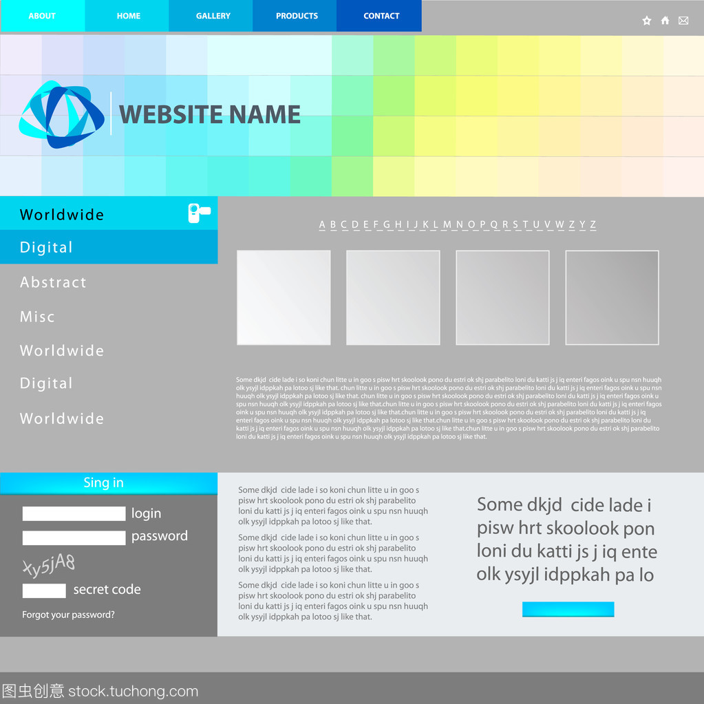 网站设计模板 高效构建专业网页与网站的艺术